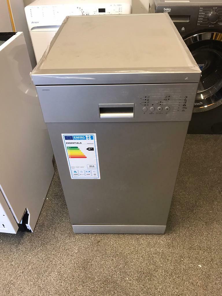 currys silver slimline dishwasher